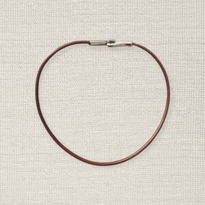 Unique Mexican-Made Faux Leather + Stainless Steel Western Chocker Necklace
